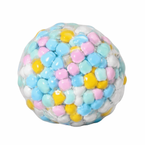 BEIBEI Slow-Rebound Cloorful Squishy Toys Handmade Crunch Cloorful Pinching Toy Wooden Cloorful Squeeze Ball Kifts Gift