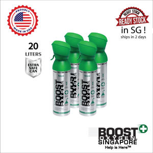 4x Bundle Boost Oxygen Natural USA Oxygen canisters oxygen bottles o2 bottles o2 canisters breathless covid relief asthma relief headache relief spo2 supplement