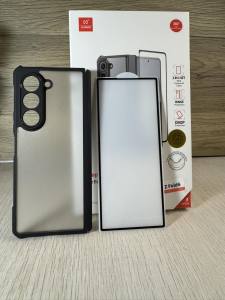SAMSUNG Z FOLD 6 5 4 Case XUNDD Premium Back Case with Temepred Glass Series Shockproof Case
