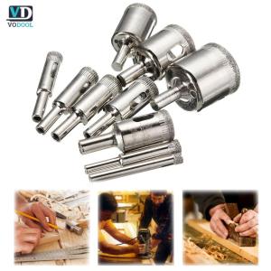 [Uetech] 15 PCS Diamond Drill Bits Glass Drill Bit Diamond Hole Saw Tile Drill Bits Kit for Ceramic Bottles Porcelain Marble Granite Stone