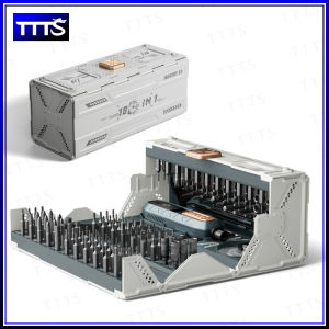 180 in 1 Professional Screwdriver Set JM-8192 | Mini Container Case | Extractor Bit & S2 Steel | Variable Grip Saves 25% Effort | Phone/Drone Repair Tools