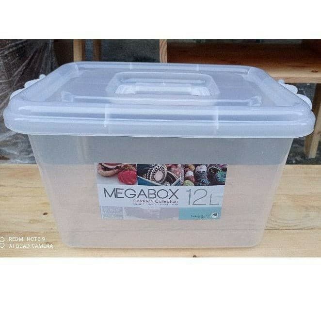 Megabox Storage Box 12L (Clear) Lazada PH