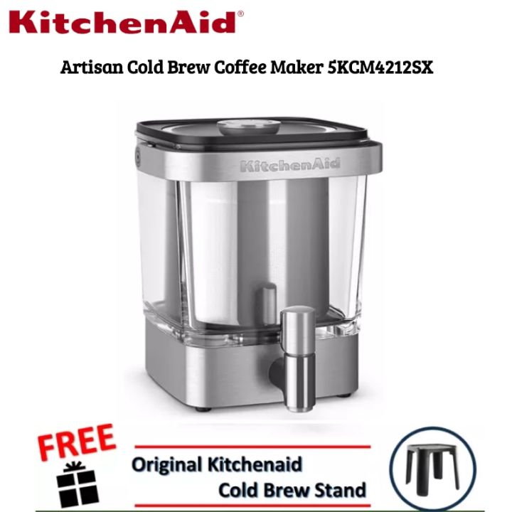 KitchenAid Artisan Cold Brew Coffee Maker 5KCM4212SX (830ml) [FREE