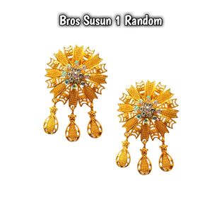 Brooch/Brobros cantik / Bros unik/ bros manis / bros gemas / bros mewah / brosklasik / Bros Wanita Hijab / Bros Kebaya / P N