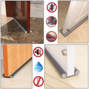 Thanh Nẹp Xốp Chặn Khe Cửa dày 3cm cách nhiệt cách âm - Ron Đệm Cửa - Chống Ồn Chống Thoát Hơi Máy Lạnh Chống Bụi Ngăn Côn Trùng Chống Kẹt Tay