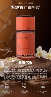 KNature by Kathwi 科净威 Luxury Car Perfume Diffuser Ebony Rose & Wealth OudFragrance For Women