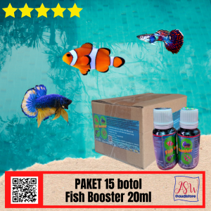 Fish Booster paket 15 botol