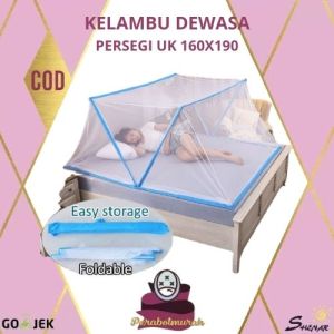 KELAMBU PORTABLE/ KELAMBU DEWASA/ KELAMBU KAMAR/ KELAMBU TEMPAT TIDUR/ KELAMBU ANTI NYAMUK SHENAR - PERABOTMURAH
