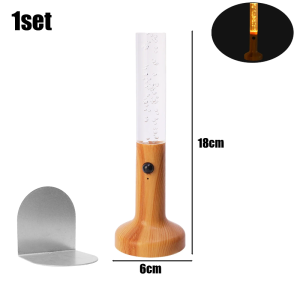 ไฟเชิงเทียนติดผนังสร้างบรรยากาศแบบแม่เหล็กไฟกลางคืนเซ็นเซอร์ไม้ Polocat สำหรับห้องนอนขั้นบันไดโต๊ะไฟโคมไฟไม้ติดผนัง