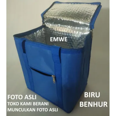 10L Cooler Thermal Bag Tas Termal Penyimpanan Susu dan Makanan Bayi / Tas Pendingin Botol Susu / Tas Perlengkapan Bekal / Thermal Insulated Bag / Travel Bag / Alumunium Foil Lunch Bag / Cake