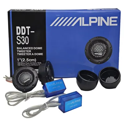 Text DDT-S30 2pcs Car Tweeter Speaker Orginal Pioneer Stereo 1.5inch Silk Film Car Audio Modified Speaker 180w High-Pitched Audio Loudspeaker