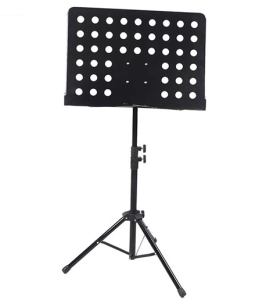 Flanger Collapsible Sheet Music Score Tripod Stand Holder Bracket Aluminum Alloy