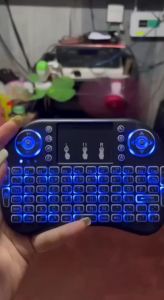 Pctech I8 Wireless Mini Keyboard 2.4ghz 3 Color Backlight Bluetooth Touchpad Smart Tv
