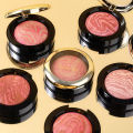 KIMUSE Lighting Glow Baked Blush Long-lasting & Waterproof Powder Natural Shimmer Finish Blusher Black Gold Galaxy Collection. 