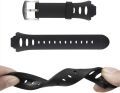 Watch Bands Compatible with Suunto Observer Tt St Sr G6 X6HRM, Classic Soft Rubber Replacement Wrist Strap for Suunto Observer Tt St Sr G6 X6HRM Smart Watch Black. 