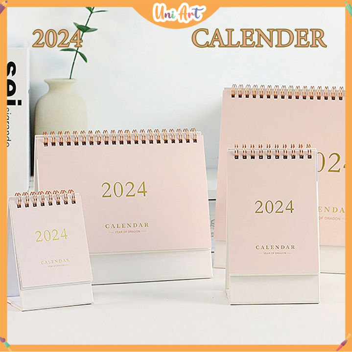 2024 calendar The Perfect Cute Simple Monthly Calendar Daily Planner ...