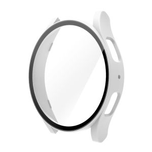 Case+Tempered Glass For Samsung Galaxy Watch 7 6 5 4 40mm 44mm Cover Hard Shell Full Screen Protector Bumper Galaxy Watch 4 5 6 7 Anti-fall Watch PC Case Protector