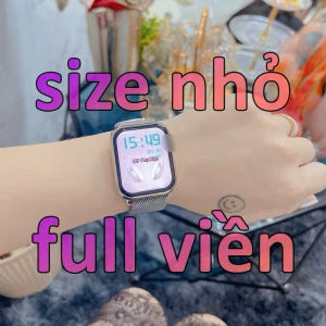 Đồng hồ thông minh W10 mini  - size nhỏ cho nữ - màn hình AOD tràn viền - cài hình nền - cài mật khẩu