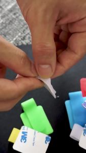 3m Adhesive Magic Tape Cable Organizer Data Cable Storage Tool Self-Adhesive Cable Tie Magic Cable Management Sticker Wire Fixing Sticker