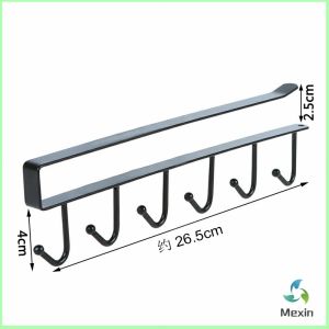 Mexin  ราวตะขอแขวนแบบเหล็กเคลือบสี