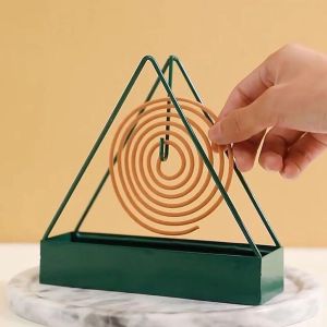 Plastic Triangle Mosquito Incense Holder Household Creative Stand Ebony Shelf Support Mosquito