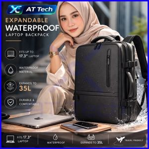 AT Tech Savage BRUNO Backpack Laptop Backpack Waterproof Men Women Waterproof Travel Bag School Business