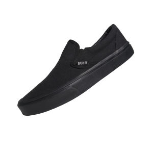 BARLIN - Sepatu Slip On Pria Wanita - Elder All Black