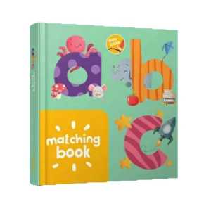 [Mizan] Wipe And Clean Matching Book ABC Boardbook