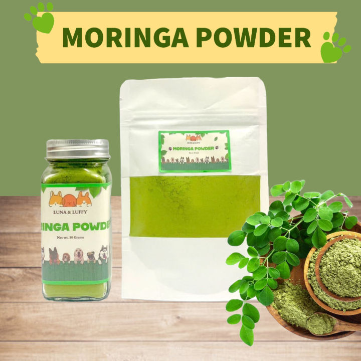 Organic Moringa Powder for Dogs and Cats Boost Pet’s Immune System All