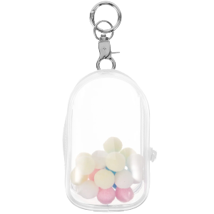 Pouch Doll PVC 10cm Pouch Popmart Transparan Pouch Boneka PVC Doll Pouch