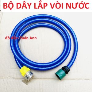 bộ dây cấp hút nước đầu vào máy rửa xe gia đình dây hút nước đầu vào máy rửa xe khớp nối nhanh máy rửa xe
