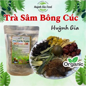 Sâm Bông Cúc Trà Sâm Bông Cúc Huỳnh Gia Mát Gan Thanh Nhiệt Set Nấu 5 - 8 Lít