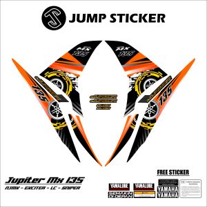 Stiker striping jupiter mx new 135 grafis variasi 005