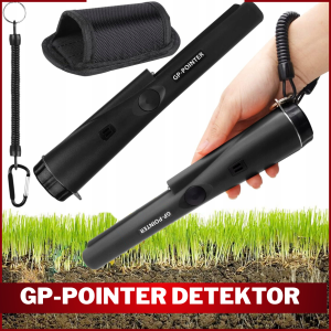 GP-Pointer Detektor Logam Metal Pinpointer Garrett Waterproof - Hitam