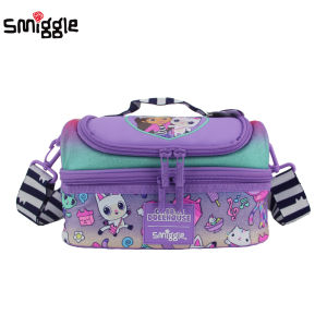 Australia smiggle original childrens lunch bag Gabby crossbody shoulder picnic bags girls fruit lunchbox 9 inch kawaii Food bag