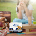 Kleenex Teddy Soft 3-Ply Facial Tissues Soft Box - 4 Packs. 