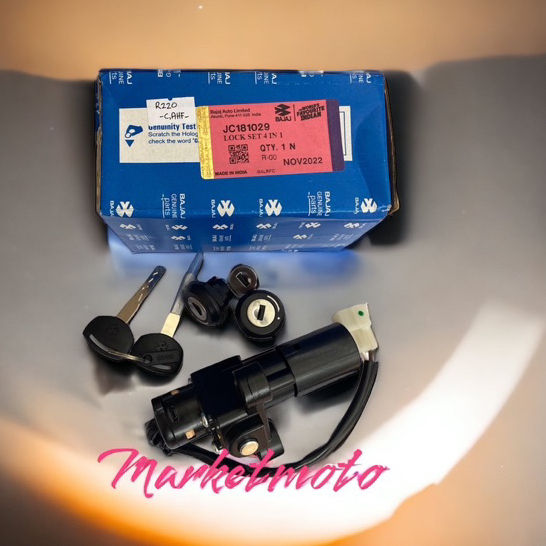 Bajaj Pulsar 150 Key Set Aluminium And ABS Plastic Bajaj Pulsar