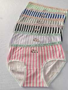 Harga diskon 3 pcs. celana dalam salur perempuan cd wanita celana dalam perempuan remaja.