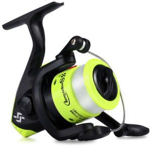 Sougayilang Alat Gulungan Pancing Gulungan Pancing Putar Reel Pancing 5.2:1 Rasio Gir 6 Warna Dengan Senar Pancing Mini Untuk Air Laut Air Tawar