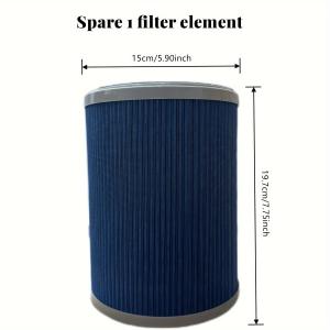 fengwan123 1pc Air Purifier Removes Odor And Smoke Household Formaldehyde Removal Indoor Odor Removal Negative Ion Purifier Can Absorb Pet Fluff Suitable For Small Bedroom Office Desktop Purifier