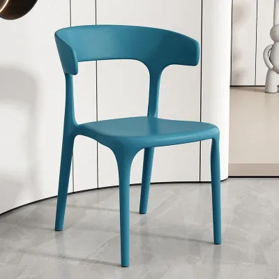 Sofya Nordic Horn Chair Plastic Chair Dining chair study chair kerusi cafe kerusi kedai makan Living Room Stool Kerusi Makan Stackable Stack 椅子
