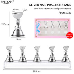 ที่ยึดชั้นวางสำหรับศิลปะปลายเล็บแม่เหล็กแสตนด์ตั้งโชว์เล็บเครื่องมือทำเล็บ