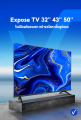 Smart TV 43 นิ้ว 4K UHD HDR+ พร้อม HDMI/VGA และ Google Assistant รับประกัน 1 ปี. 