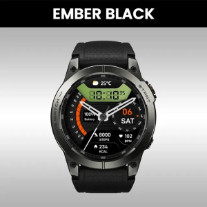 【In Stock】Zeblaze Stratos 3 PRO GPS Smart Watch 1.43” HD AMOLED Display Built-in GPS Bluetooth Phone Calls Sports Smartwatch