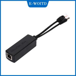 【E-WOITD】 ตัวแยกสัญญาณแบบ POE หนึ่งร้อย trillionactive ที่ใช้ไฟผ่าน1A-2A อีเทอร์เน็ต48V ถึง12V