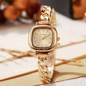 New square womens watch female model ins Niche high-end stylish and elegant womens watch