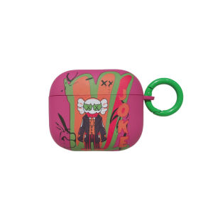 适用于KAWS bear extreme  case airpods3 1/2/3/4/pro/ Pro2 pattern cute cartoon AirPods frosted soft rubber Bluetooth earphone  case earphone