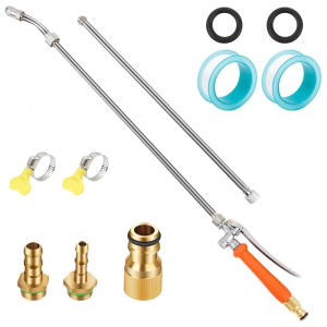 Durability Steel Expandable Sprayers Tool With Locking Triggers 3 Length Setting For Gardening Agricultural Irrigation