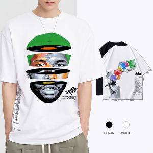 KARIMAKE Blond Frank Ocean Merch with Tracks Halftone Bootleg design T-Shirt Christopher Francis Ocean C005