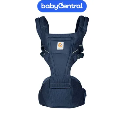 Ergobaby Alta Hip Seat Baby Carrier - SoftFlex™ Mesh - Midnight Blue